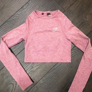 Gymshark long sleeve crop